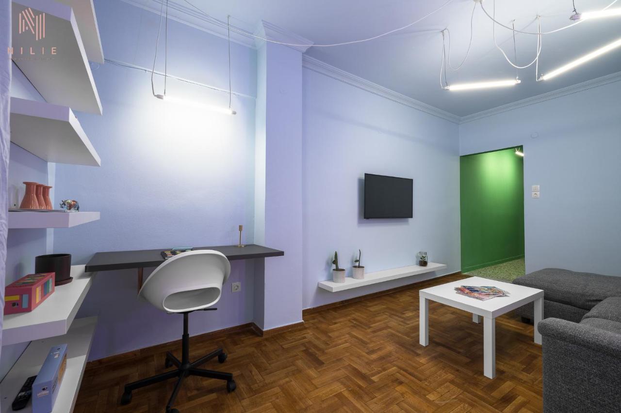 Ferienwohnung Colorful, Nilie Hospitality Mgmt Thessaloniki Exterior foto